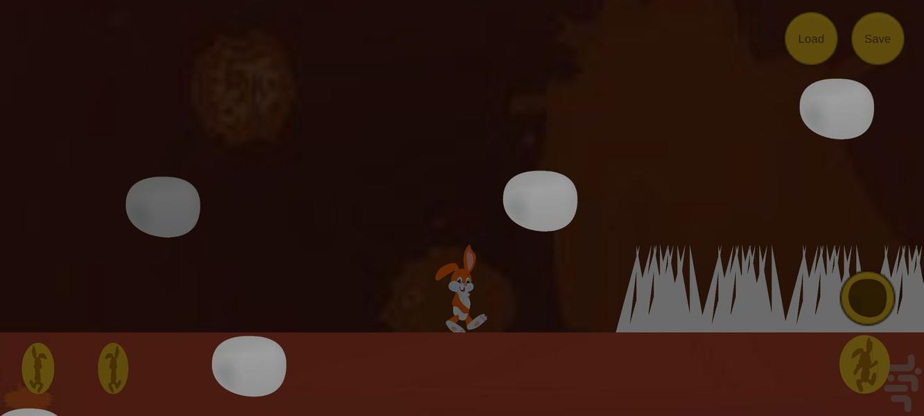 خرگوش گمشده - Gameplay image of android game