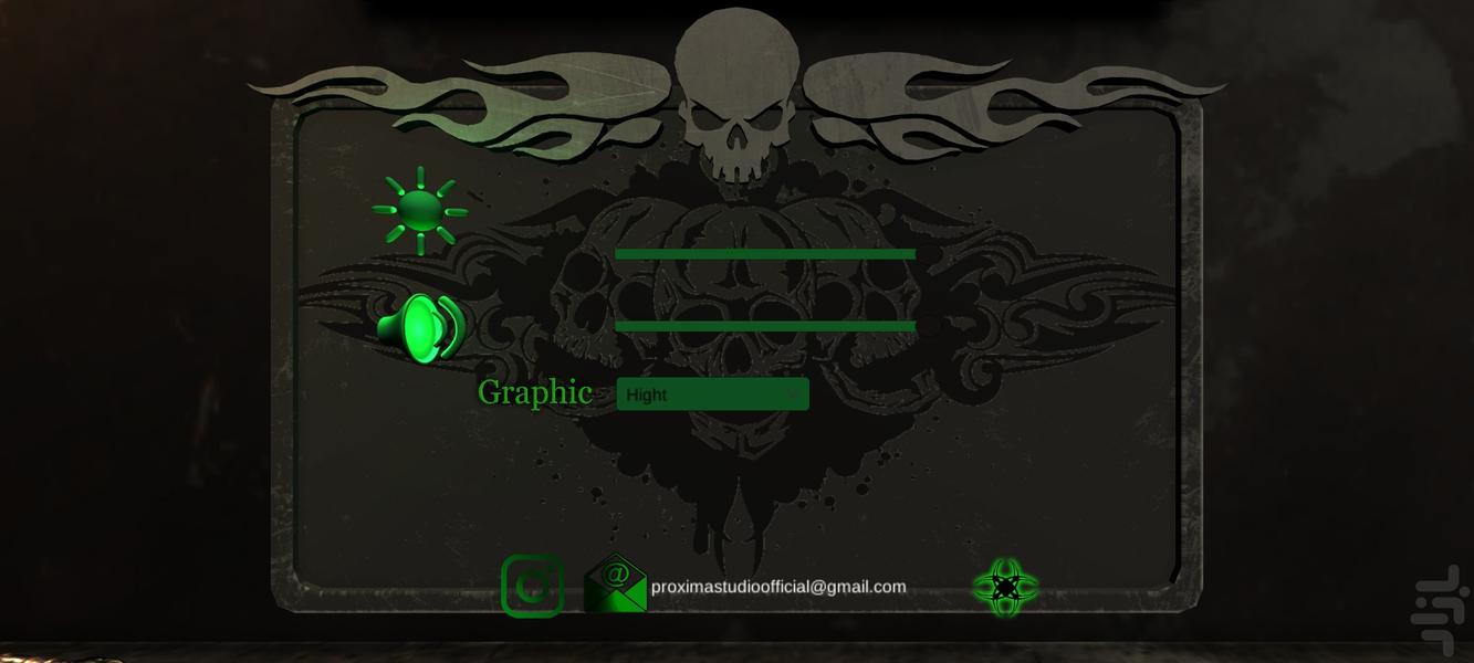 Knife skeleton - Gameplay image of android game