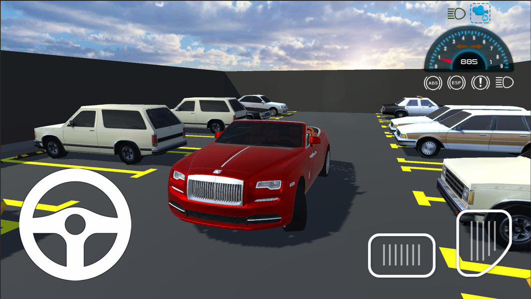 Parking Rolls Royce Simulator - Gameplay image of android game