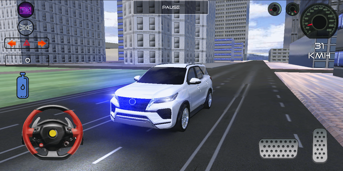 Toyota Fortuner Drive Car Game - عکس بازی موبایلی اندروید