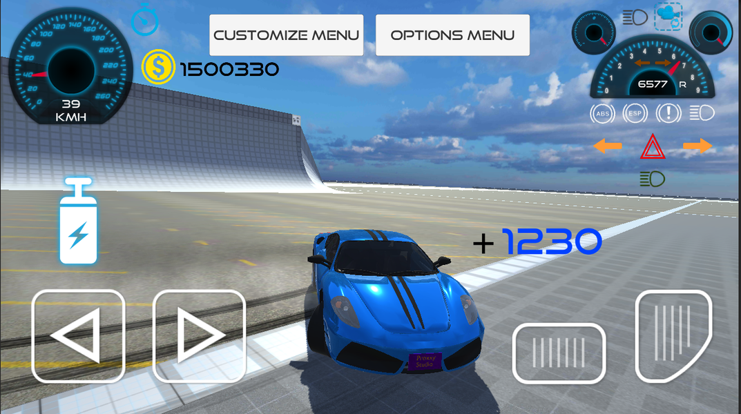 Ferrari Enzo Car Drive Game - عکس بازی موبایلی اندروید