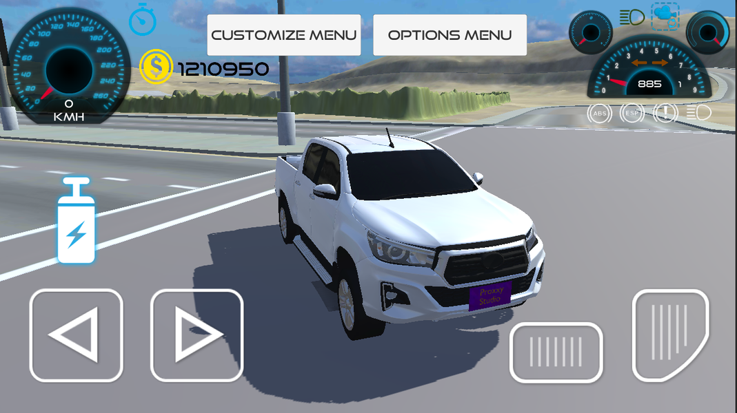 Revo Hilux Car Drive Game 2021 - عکس بازی موبایلی اندروید