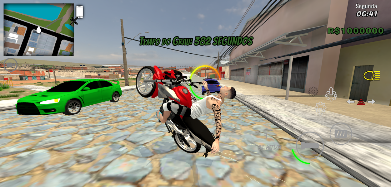 Projeto244: Moto Grau & RL - Gameplay image of android game