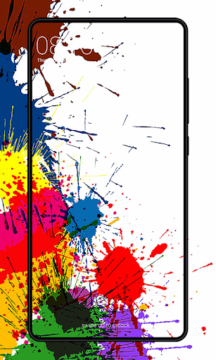 Paint Splash Wallpaper - Image screenshot of android app