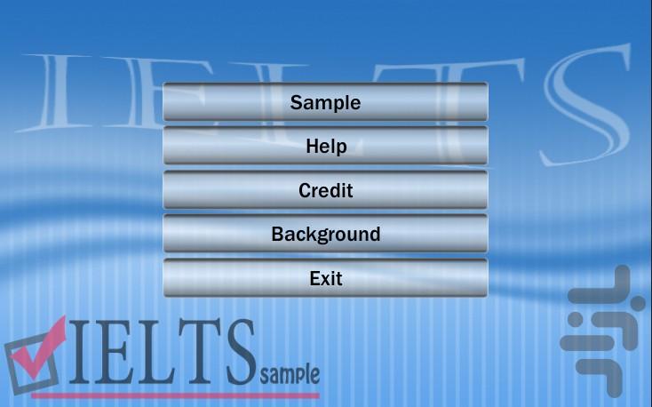 IELTS Sample - Image screenshot of android app