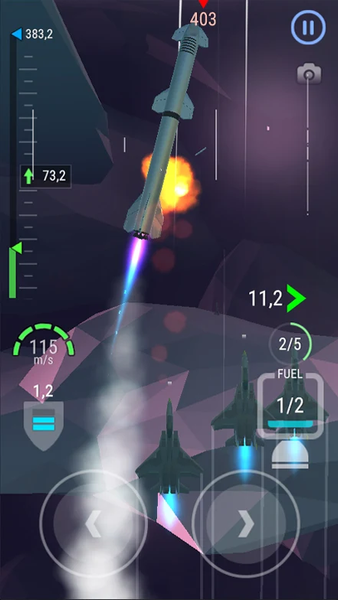 SRM, Space Flight Simulator - Gameplay image of android game