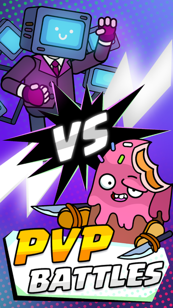 Merge Busters: Monster Master - Gameplay image of android game