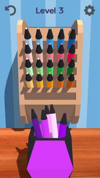 Desk Organizer ۳D -closet fill - عکس بازی موبایلی اندروید