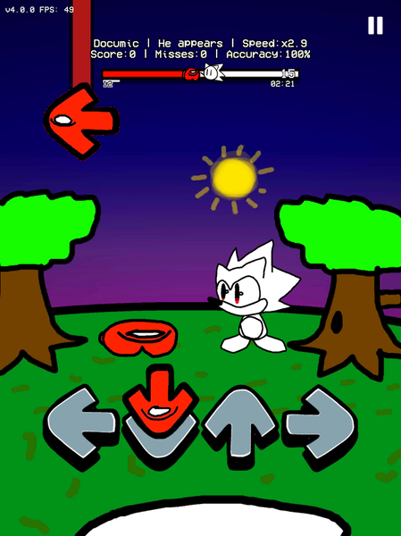 FNF Documic.TXE V3 EXE.Mod - Gameplay image of android game
