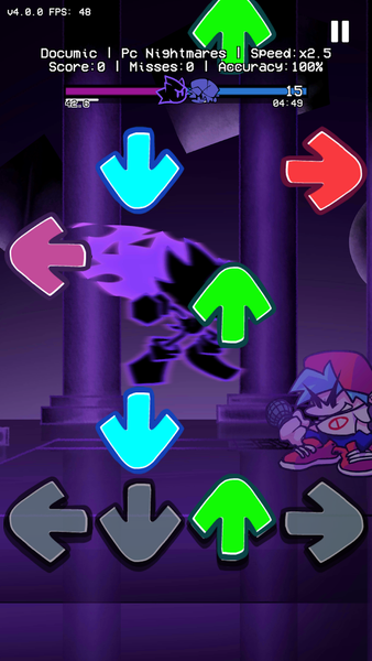 FNF Documic.TXE V3 EXE.Mod - Gameplay image of android game