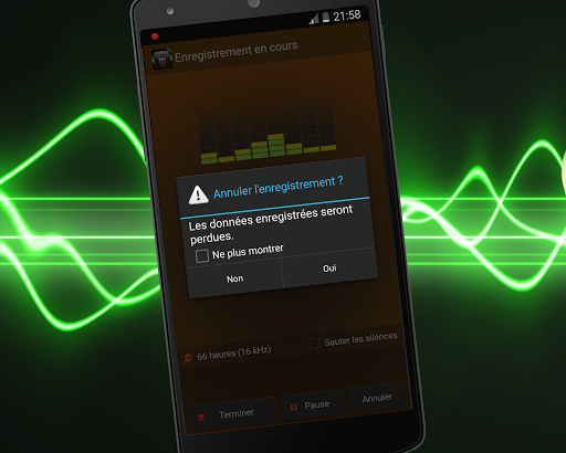 Easy Smart Voice Recorder APK - Image screenshot of android app