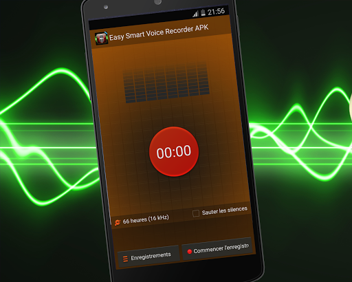 Easy Smart Voice Recorder APK - Image screenshot of android app