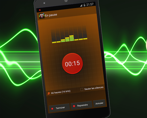Easy Smart Voice Recorder APK - Image screenshot of android app