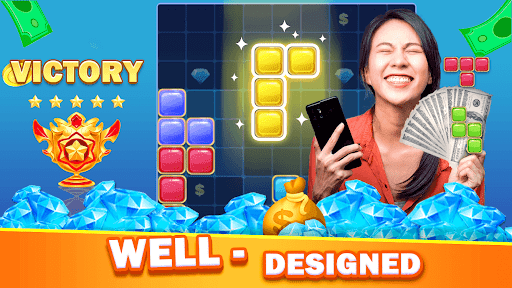 Puzzle Gem Block : Win Rewards - عکس برنامه موبایلی اندروید