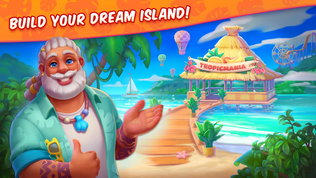 Tropicmania: Match-۳ adventure - عکس بازی موبایلی اندروید