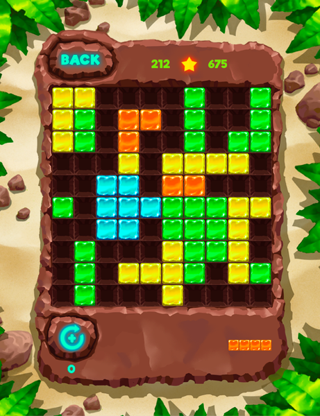 Block Puzzle: Fauna style - Gameplay image of android game