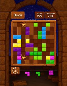 Block Puzzle Night in Egypt: Block Tiles game mode - عکس بازی موبایلی اندروید