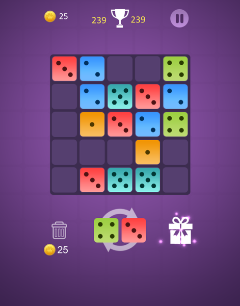 Dominoes puzzle - merge blocks - عکس بازی موبایلی اندروید