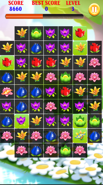 Flower Blast - Gameplay image of android game