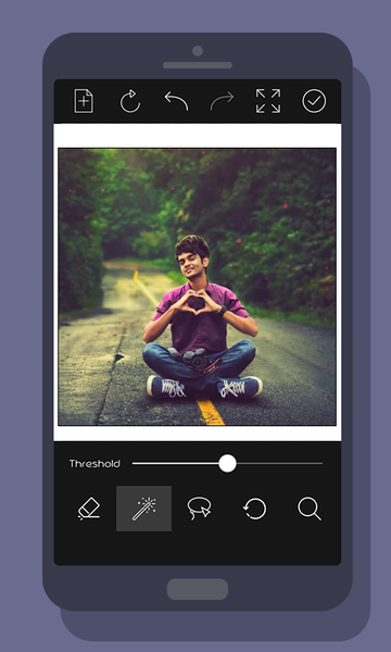 Background eraser - عکس برنامه موبایلی اندروید
