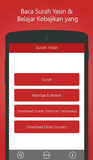 Surah Yasin Bahasa Indonesia - Image screenshot of android app