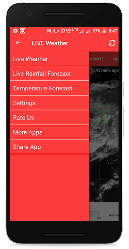 India Weather: Live Satellite Images - عکس برنامه موبایلی اندروید