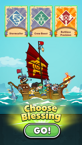 Pirate King: Tap Idle RPG - Gameplay image of android game