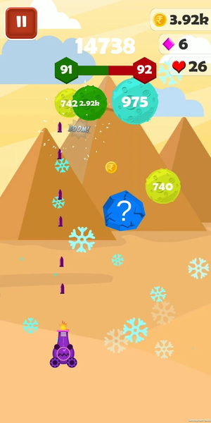 Crazy Cannon | Ball Shooter - عکس بازی موبایلی اندروید