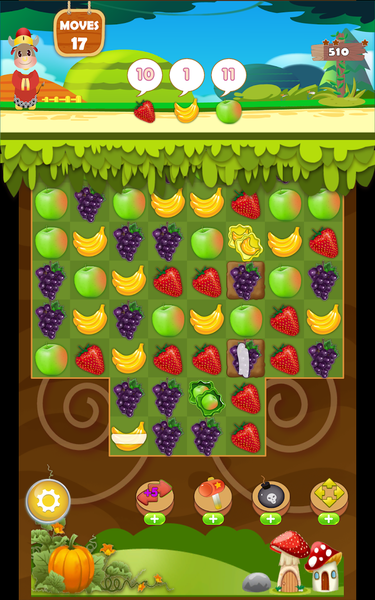 Fruit Crush Mania - Match ۳ - عکس بازی موبایلی اندروید