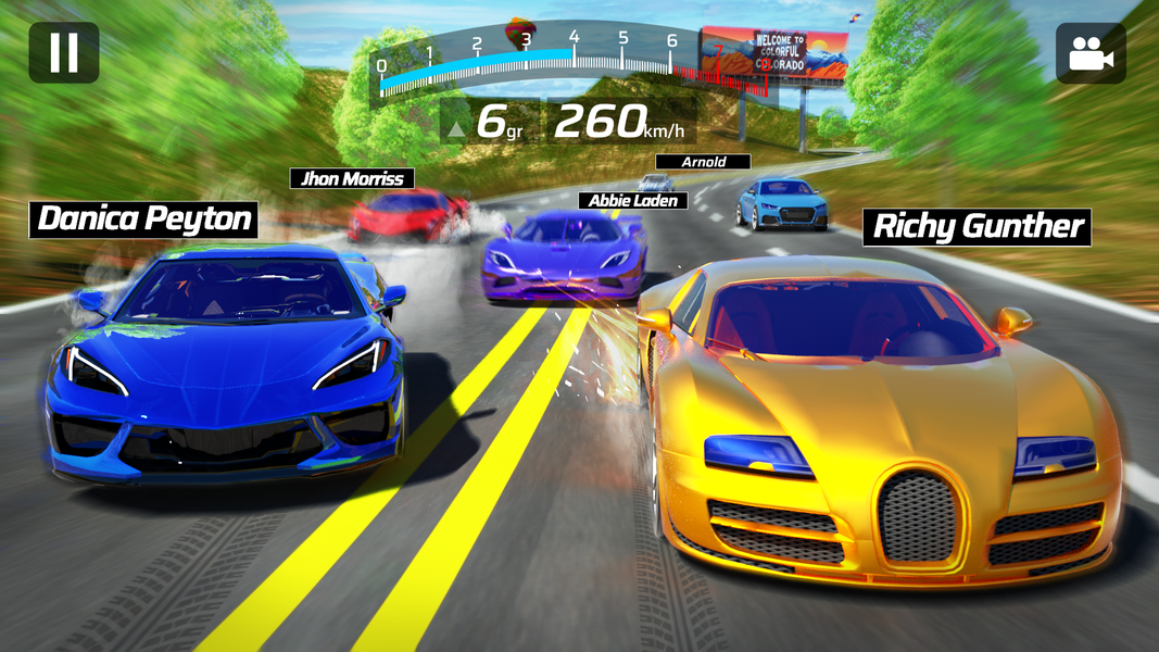 Rush Car Race: Car Racing Game - عکس بازی موبایلی اندروید
