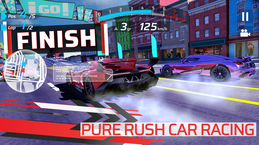 Rush Car Race: Car Racing Game - عکس بازی موبایلی اندروید