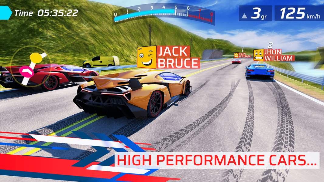Rush Car Race: Car Racing Game - عکس بازی موبایلی اندروید