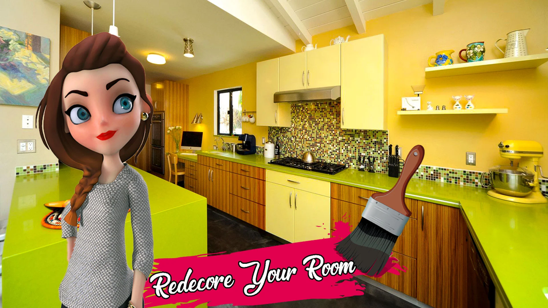 My Home Design House Décor - Gameplay image of android game