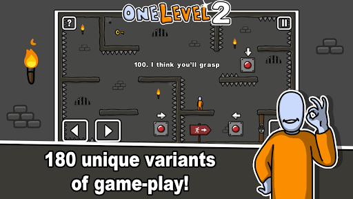 One Level 2 Stickman Jailbreak - Gameplay image of android game
