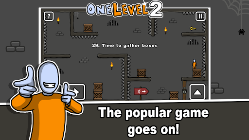 One Level 2 Stickman Jailbreak - Gameplay image of android game