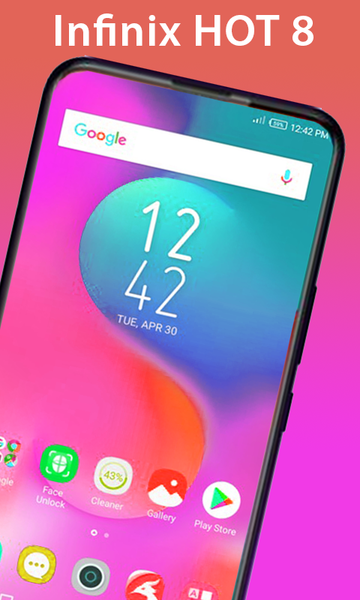 New theme for  Infinix HOT 8 - عکس برنامه موبایلی اندروید