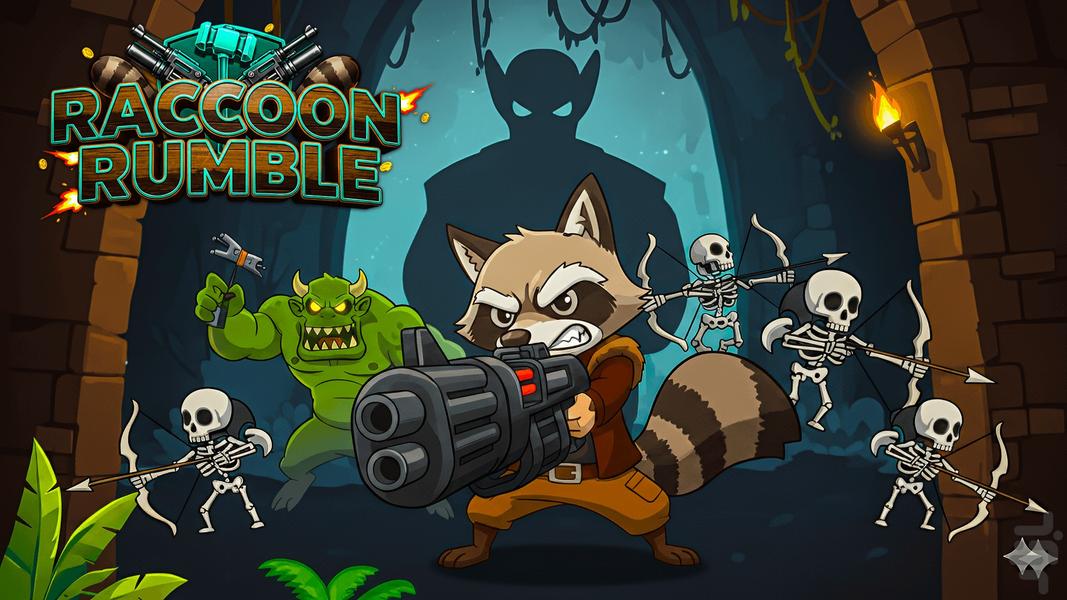 Raccoon Rumble - Gameplay image of android game