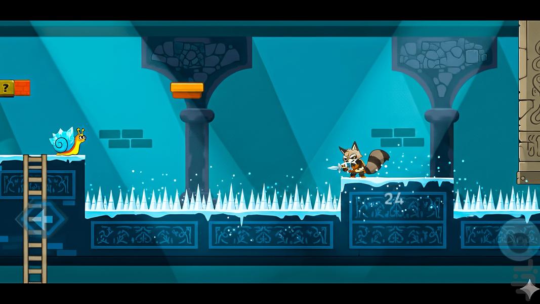 Raccoon Rumble - Gameplay image of android game