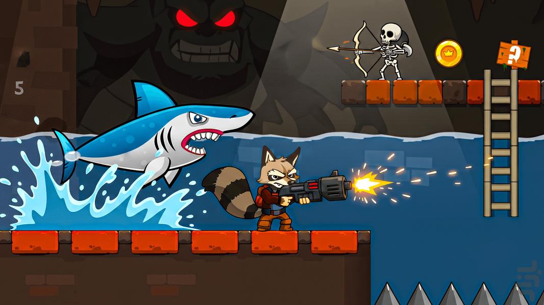 Raccoon Rumble - Gameplay image of android game