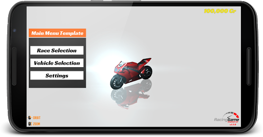 Racing bike rivals - real 3D racing game - Gameplay image of android game