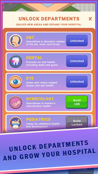 A Real Hospital Tycoon Empire - عکس بازی موبایلی اندروید