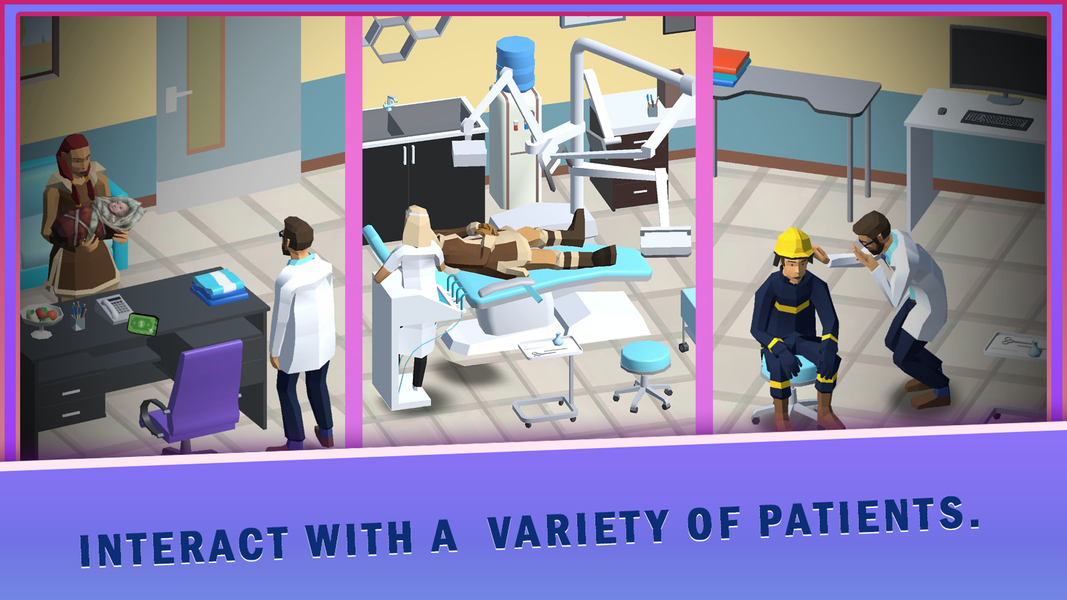 A Real Hospital Tycoon Empire - عکس بازی موبایلی اندروید