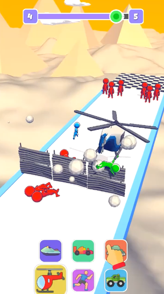 Vehicle Race - Gameplay image of android game