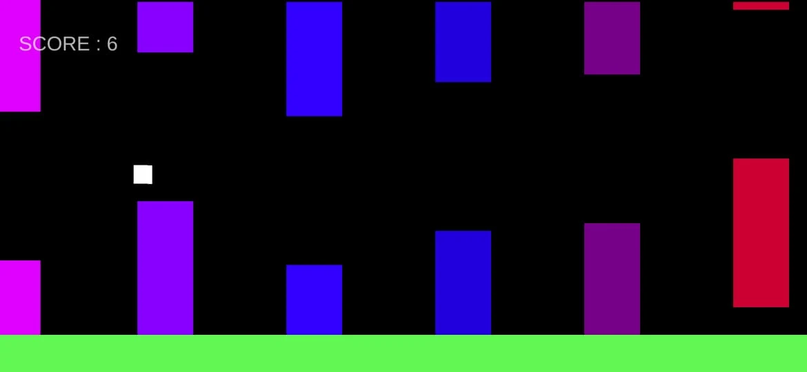 Flappy Square - عکس بازی موبایلی اندروید