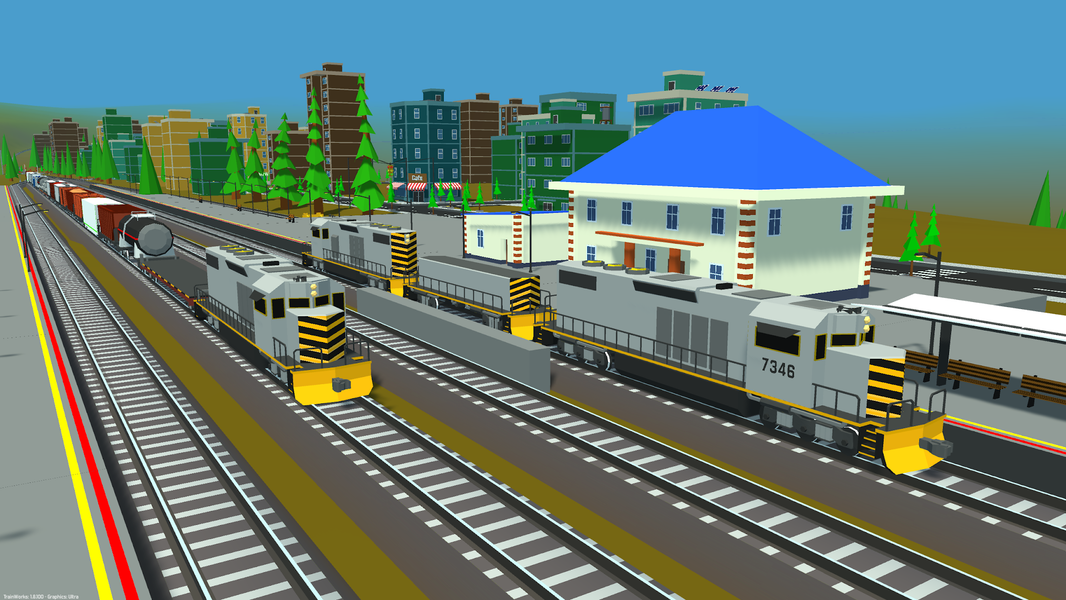 TrainWorks | Train Simulator - Gameplay image of android game