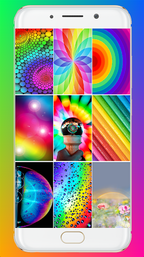 Rainbow Wallpaper HD - Image screenshot of android app