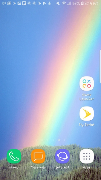 Rainbow HD Beautiful Photo Wallpaper Background - Image screenshot of android app