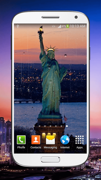 Rainy New York Live Wallpaper - عکس برنامه موبایلی اندروید