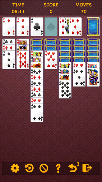 Simple Solitaire - Gameplay image of android game