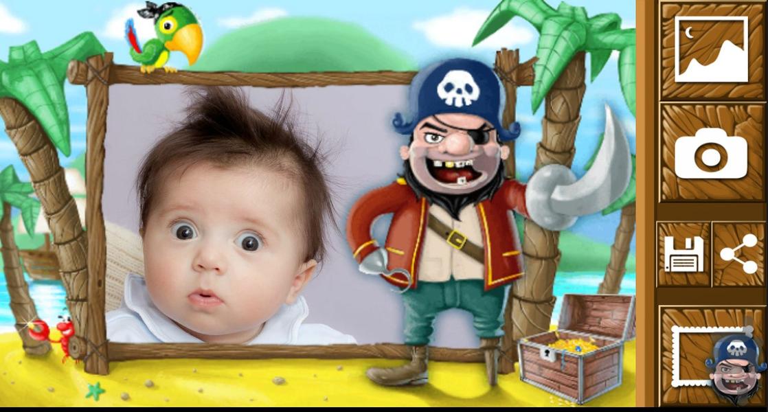 Kids Photo Frames - Image screenshot of android app